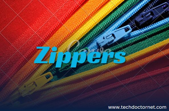 Different Types Of Zippers Used In Apparel